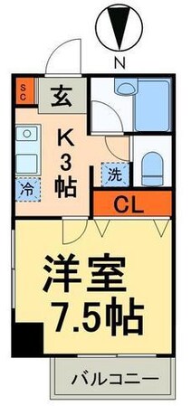 大和商住ビルの物件間取画像